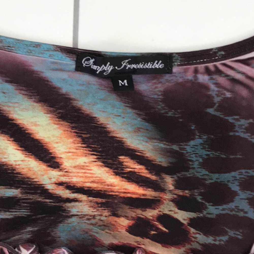 Multicolor Women's Top - Picture 4 of 10